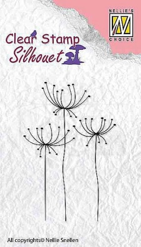 Stempel akrylowy Zioła SIL031 Nellie's Choice