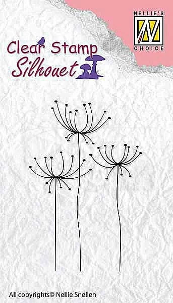 Stempel akrylowy Zioła SIL031 Nellie's Choice
