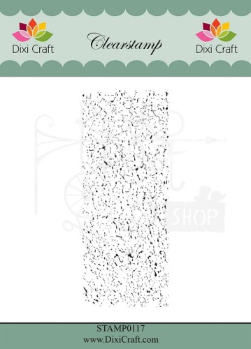 Stempel akrylowy Spękania, tło STAMP0117 Dixi Craft