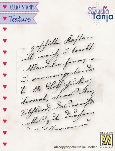 Stempel akrylowy Pismo TXCS021 Nellie's Choice