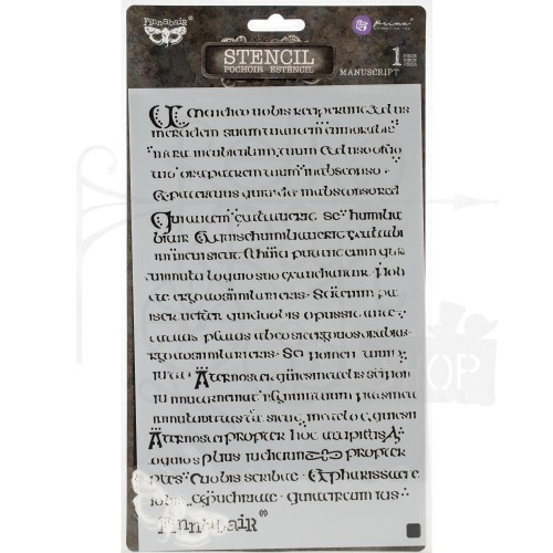 Szablon maska 16x30cm Manuscript Finnabair 966652 Prima