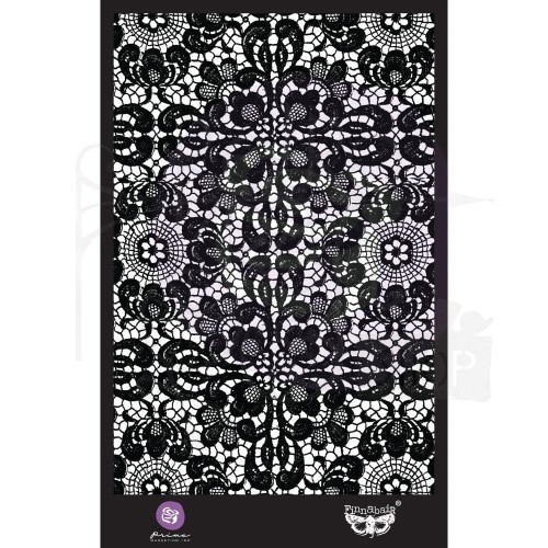 Szablon maska 16x30cm Ornate Lace Finnabair 966669 Prima