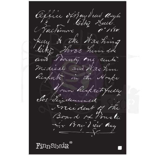 Szablon maska 16x30cm Read My Letter Finnabair 967970 Prima