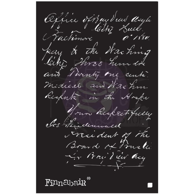 Szablon maska 16x30cm Read My Letter Finnabair 967970 Prima