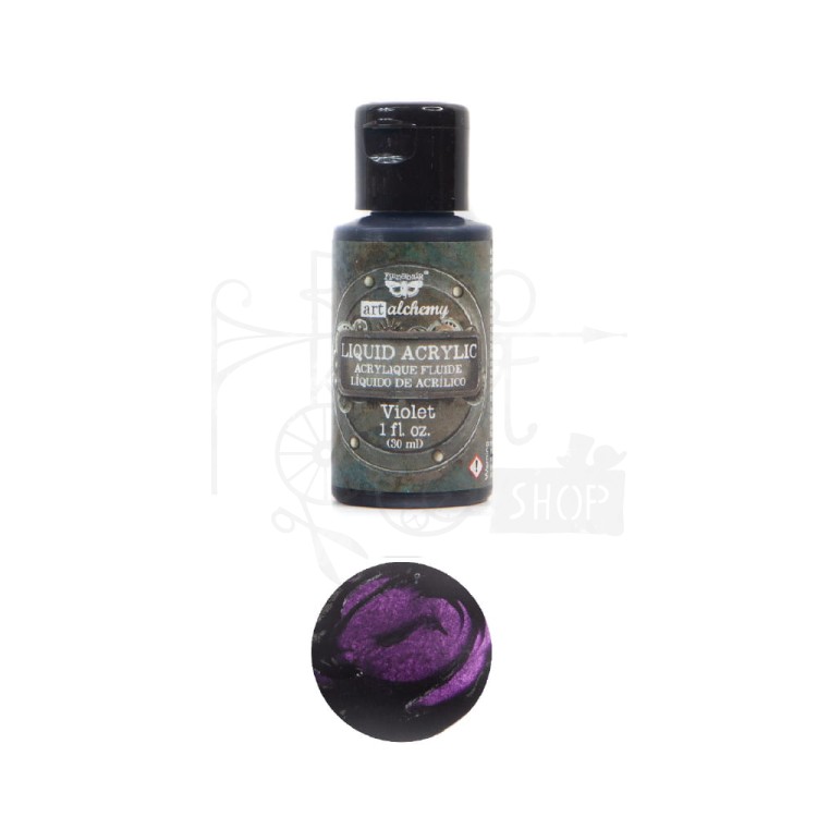 Farba Liquid Acrylic Finnabair Violet 967284 Prima