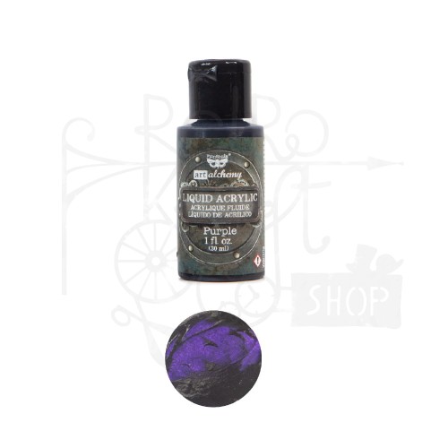 Farba Liquid Acrylic Finnabair Purple 967277 Prima