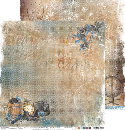 Papier 30x30 Age of Gentleman - 06 CC-AG-F16-06 Craft O'Clock