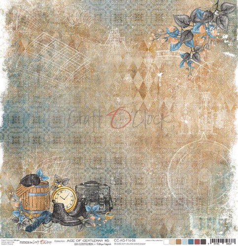 Papier 30x30 Age of Gentleman - 06 CC-AG-F16-06 Craft O'Clock