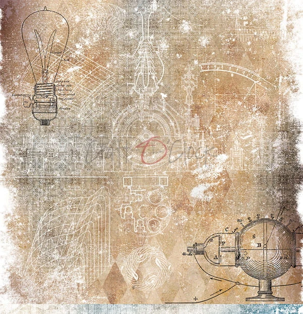 Papier 30x30 Age of Gentleman - 06 CC-AG-F16-06 Craft O'Clock