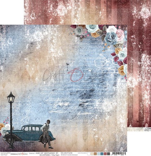 Papier 30x30 Age of Gentleman - 04 CC-AG-F16-04 Craft O'Clock