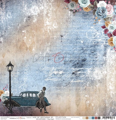 Papier 30x30 Age of Gentleman - 04 CC-AG-F16-04 Craft O'Clock