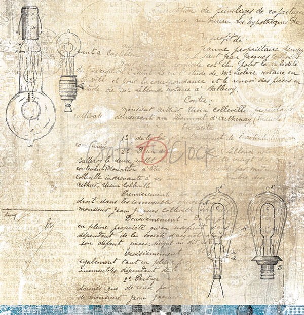 Papier 30x30 Age of Gentleman - 03 CC-AG-F16-03 Craft O'Clock