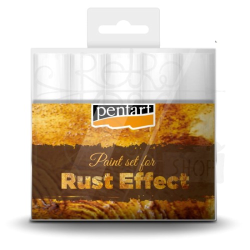 Zestaw farb 5x20ml efekt rdzy Rust Effect 29762 Pentart
