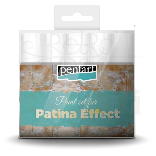 Zestaw farb 5x20ml efekt patyny Patina Effect 29763 Pentart