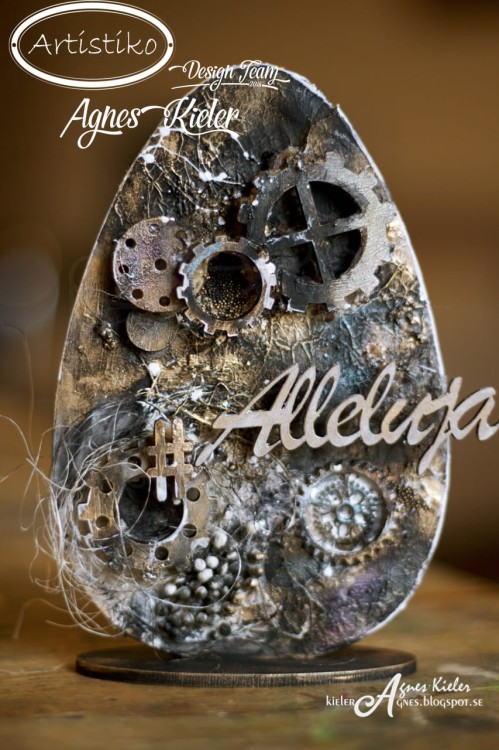 Alleluja - napis 2szt HDF Artistiko