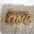 With love - napis HDF Artistiko