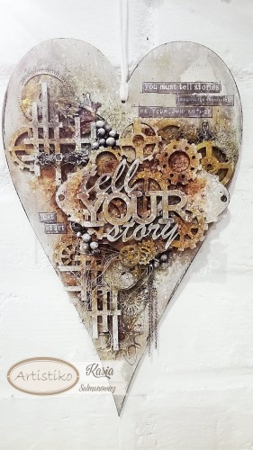 Tell your story - napis HDF Artistiko