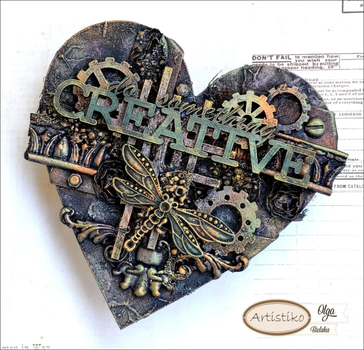 Do something creative - napis HDF Artistiko