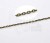 Łańcuszek metalowy 2x3mm - brąz