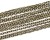 Łańcuszek metalowy 2x3mm - brąz
