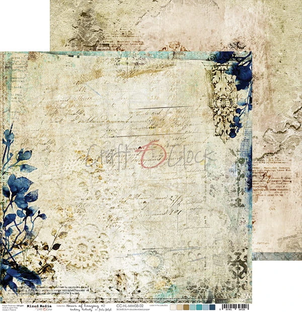 Zestaw papierów 30x30 Hours of Longing CC-ZD-HL-MM08 Craft O'Clock