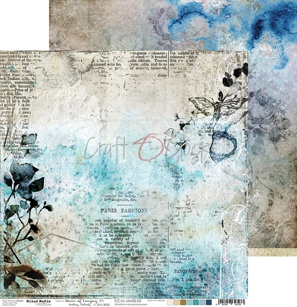 Zestaw papierów 30x30 Hours of Longing CC-ZD-HL-MM08 Craft O'Clock