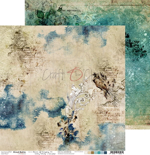 Zestaw papierów 30x30 Hours of Longing CC-ZD-HL-MM08 Craft O'Clock