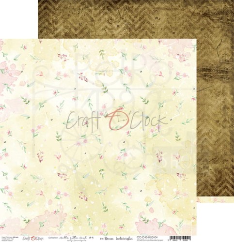 Papier 30x30 Hello Little Girl 04 CC-C43-HLG-04 Craft O'Clock