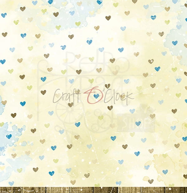 Papier 30x30 Hello Little Boy 02 CC-C44-HLB-02 Craft O'Clock