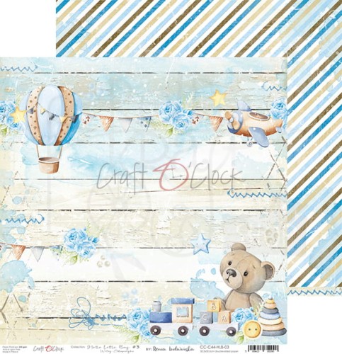Papier 30x30 Hello Little Boy 03 CC-C44-HLB-03 Craft O'Clock