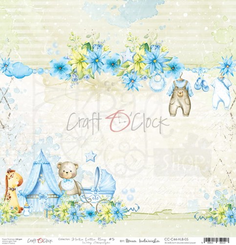 Papier 30x30 Hello Little Boy 05 CC-C44-HLB-05 Craft O'Clock