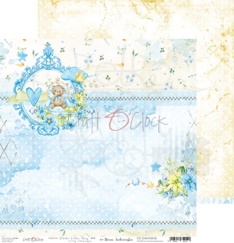 Papier 30x30 Hello Little Boy 06 CC-C44-HLB-06 Craft O'Clock