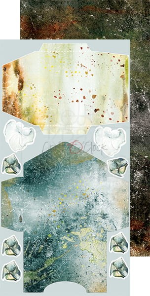Zestaw dodatków Silver Heart Warrior - Junk Journal Set CC-MM16-SHW-11 Craft O'Clock