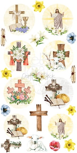 Zestaw etykiet 20 - Sweets - Easter CC-DIGI-PR20 Craft O'Clock