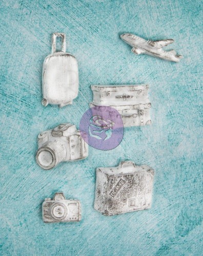 Ozdoby z żywicy Podróż Shabby Chic Treasures 892005 Prima