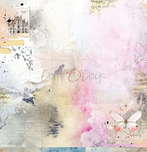 Papier 30x30 Lost In Time 01 CC-MM15-LT-01 Craft O'Clock
