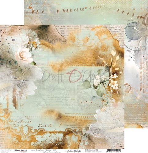 Papier 30x30 Lost In Time 02 CC-MM15-LT-02 Craft O'Clock
