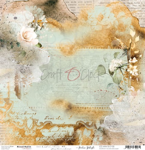 Papier 30x30 Lost In Time 02 CC-MM15-LT-02 Craft O'Clock