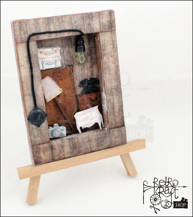 Ozdoby z żywicy Podróż Shabby Chic Treasures 892005 Prima 1