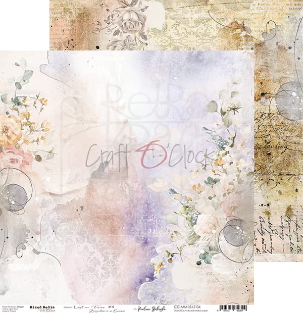 Papier 30x30 Lost In Time 04 CC-MM15-LT-04 Craft O'Clock