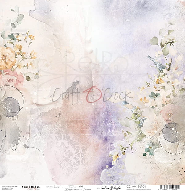 Papier 30x30 Lost In Time 04 CC-MM15-LT-04 Craft O'Clock