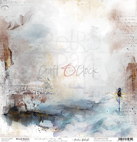 Papier 30x30 Lost In Time 05 CC-MM15-LT-05 Craft O'Clock