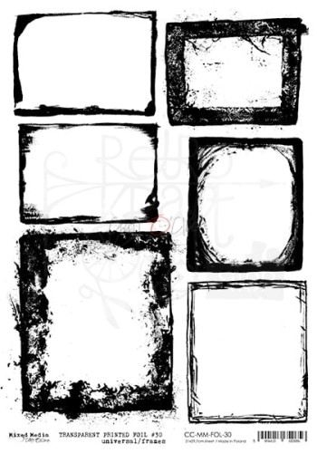 Folia Transparentna A4 Ramki CC-MM-FOL-30 Craft O'Clock