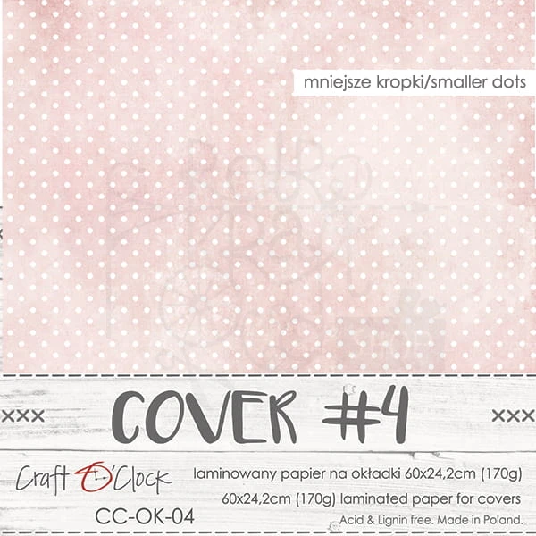 Okładka laminowana #04 CC-OK-04 Craft O'Clock