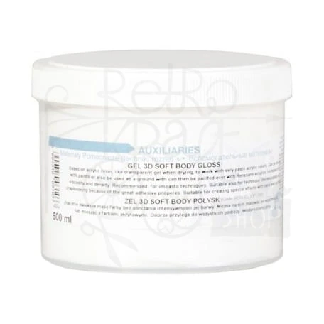 Żel 3D soft body połysk 500ml Renesans