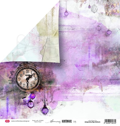 Papier 30x30 Blooming Grunge 05 CP-BG05 Craft&amp;You Design