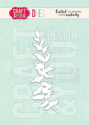 Wykrojnik Polypody Paprotka CW133 Craft&amp;You Design