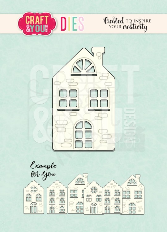 Wykrojnik House Domek CW100 Craft&amp;You Design