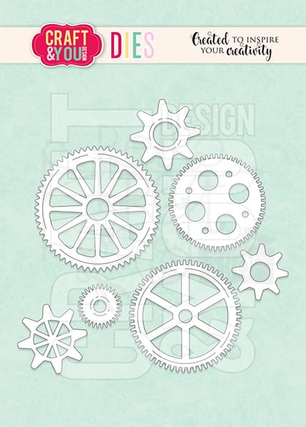Wykrojnik Gears Trybiki CW164 Craft&amp;You Design