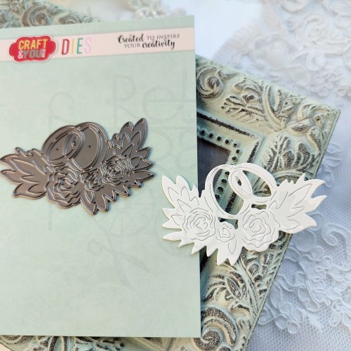 Wykrojnik Ślubne Obrączki CW160 Craft&amp;You Design